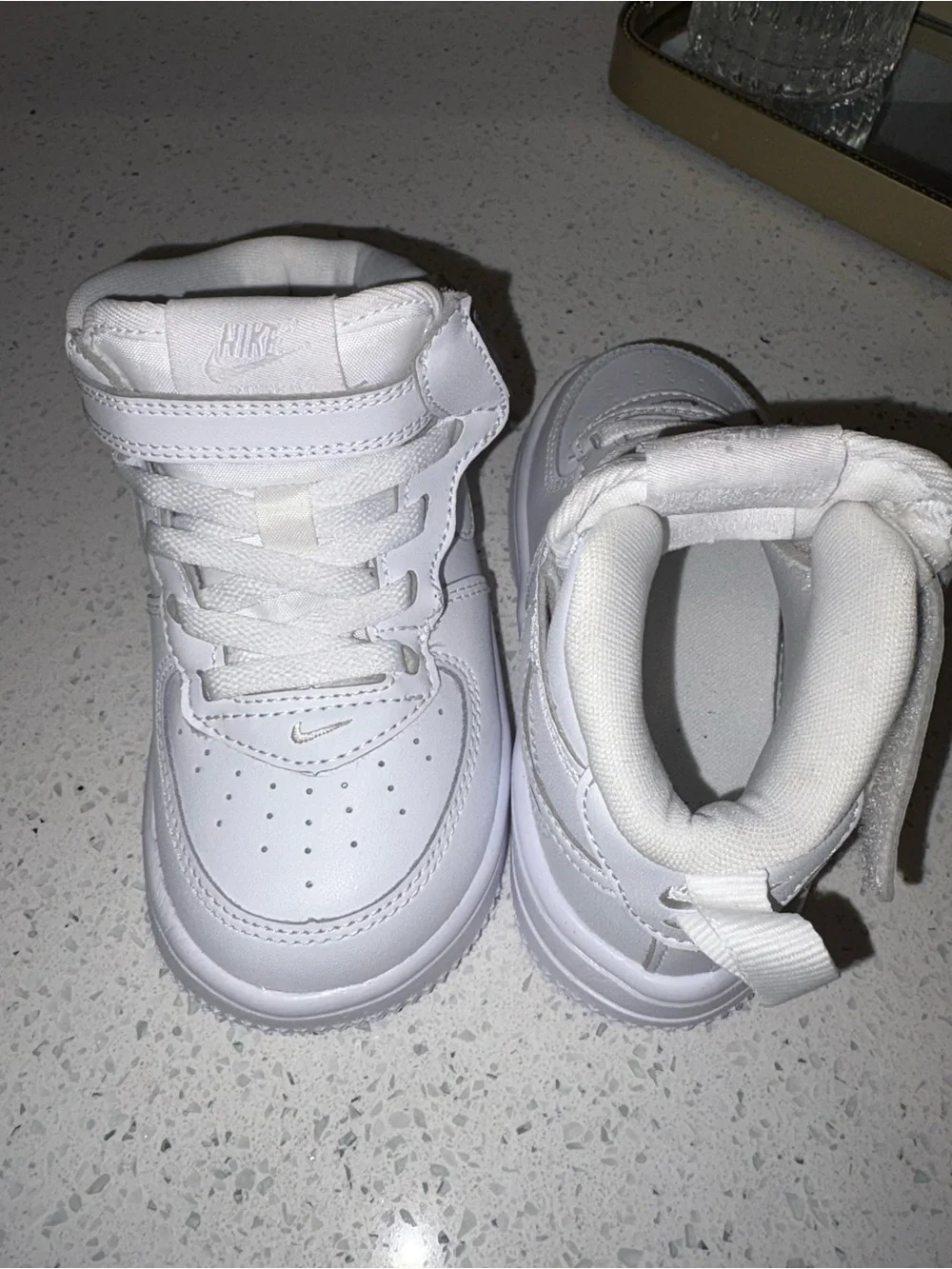 Nike White Toddlers' High-Top Sneakers